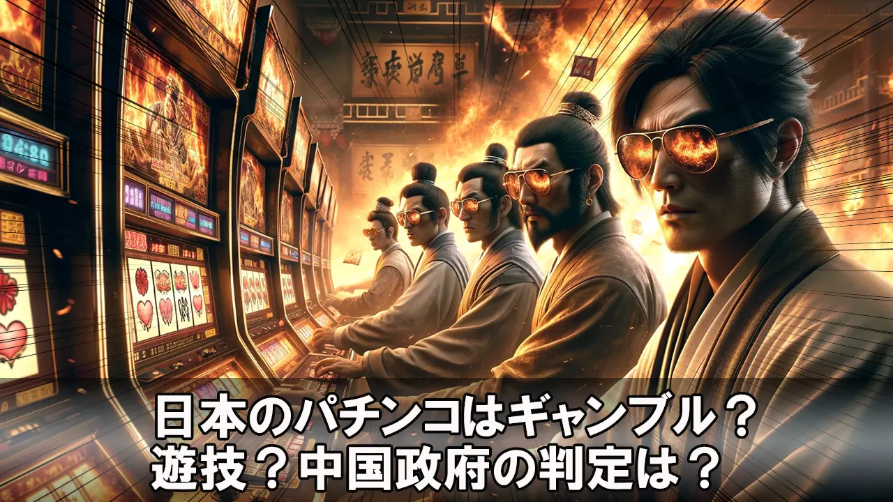 【外圧歓迎】中国政府海外での賭博行為を取り締まる。日本のパチンコはギャンブル？遊技？中国政府の判定は？
