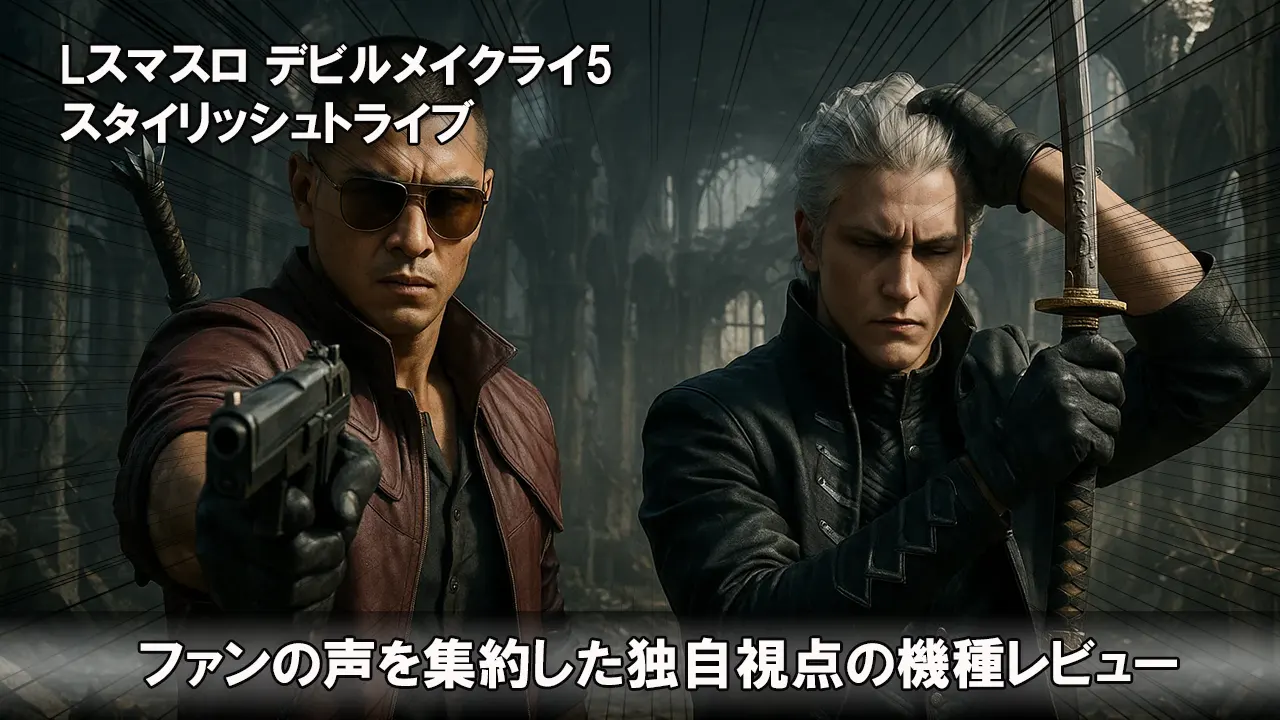 Lスマスロ デビルメイクライ5 スタイリッシュトライブ_スマスロ・スロット_評価・解説