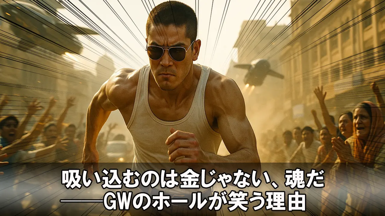 【考察】吸い込むのは金じゃない、魂だ──GWのホールが笑う理由